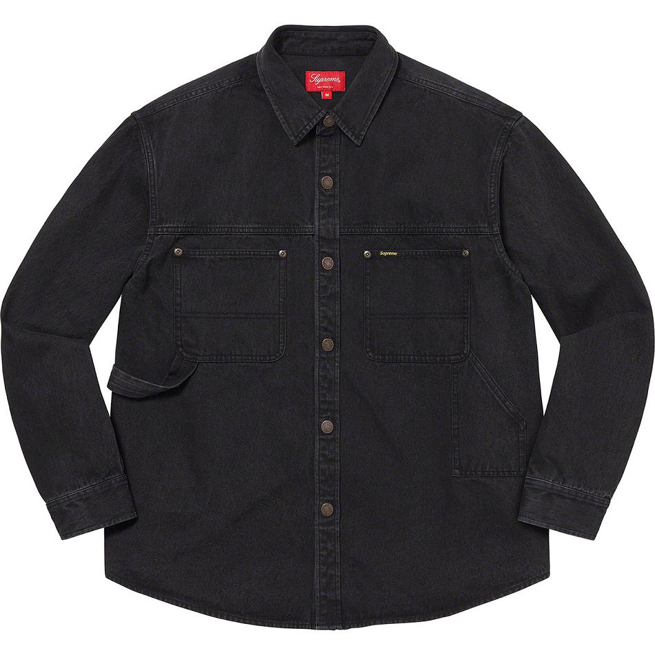 Camisas Supreme Denim Painter Negras | CL390FM