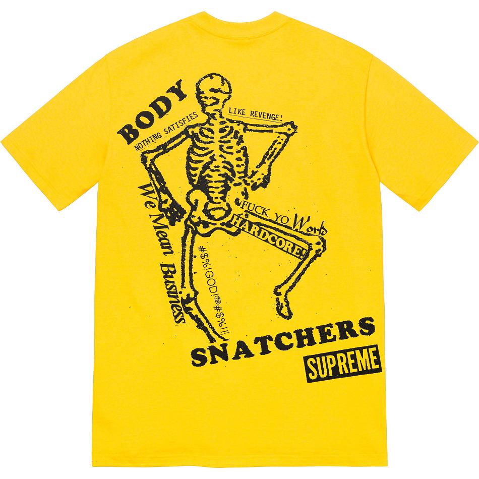 Camiseta Supreme Body Snatchers Tee Amarillo | CL243VD