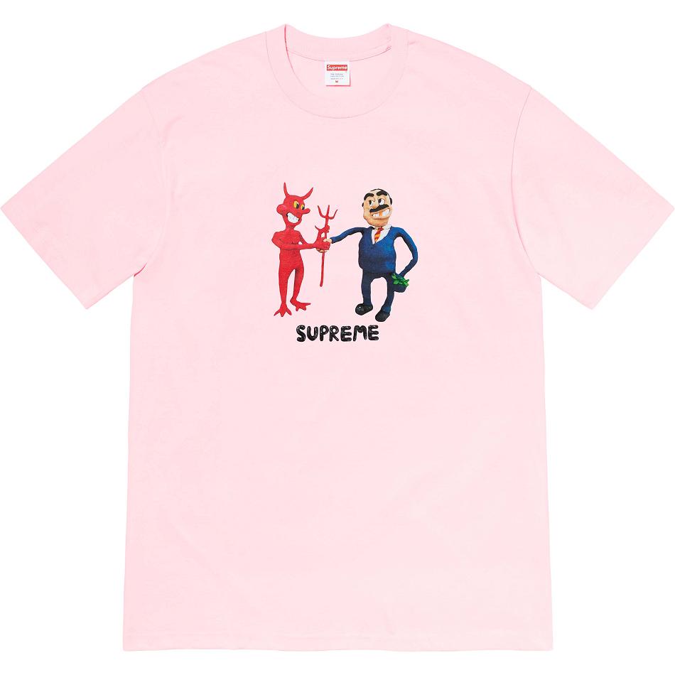 Camiseta Supreme Business Tee Rosas | CL216CE