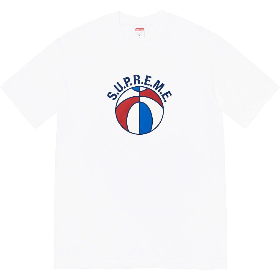 Camiseta Supreme League Tee Blancas | CL232SO