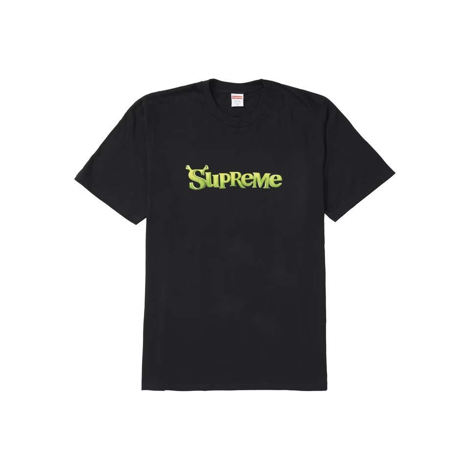 Camiseta Supreme Shrek Negras | CL196WY