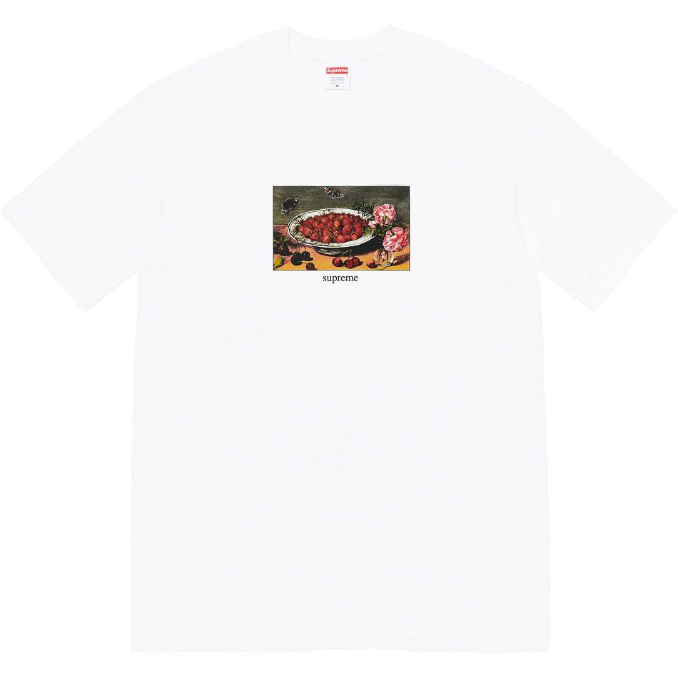 Camiseta Supreme Strawberries Tee Blancas | CL250RW