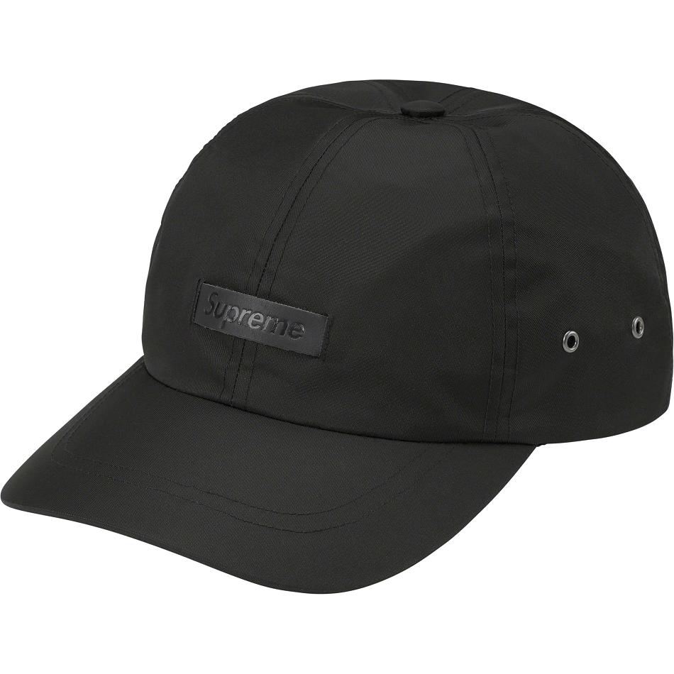 Sombreros Supreme Cuero Patch 6-Panel Negras | CL121TV