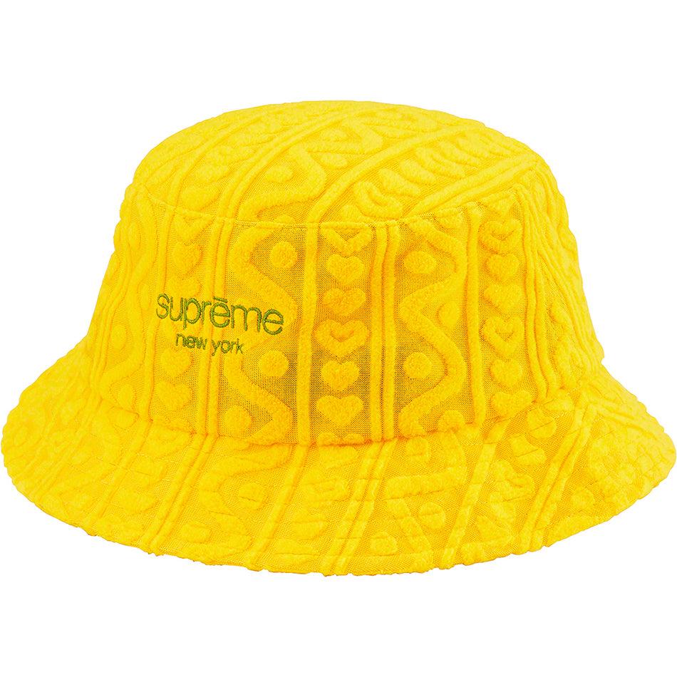 Sombreros Supreme Terry Pattern Crusher Amarillo | CL139VD