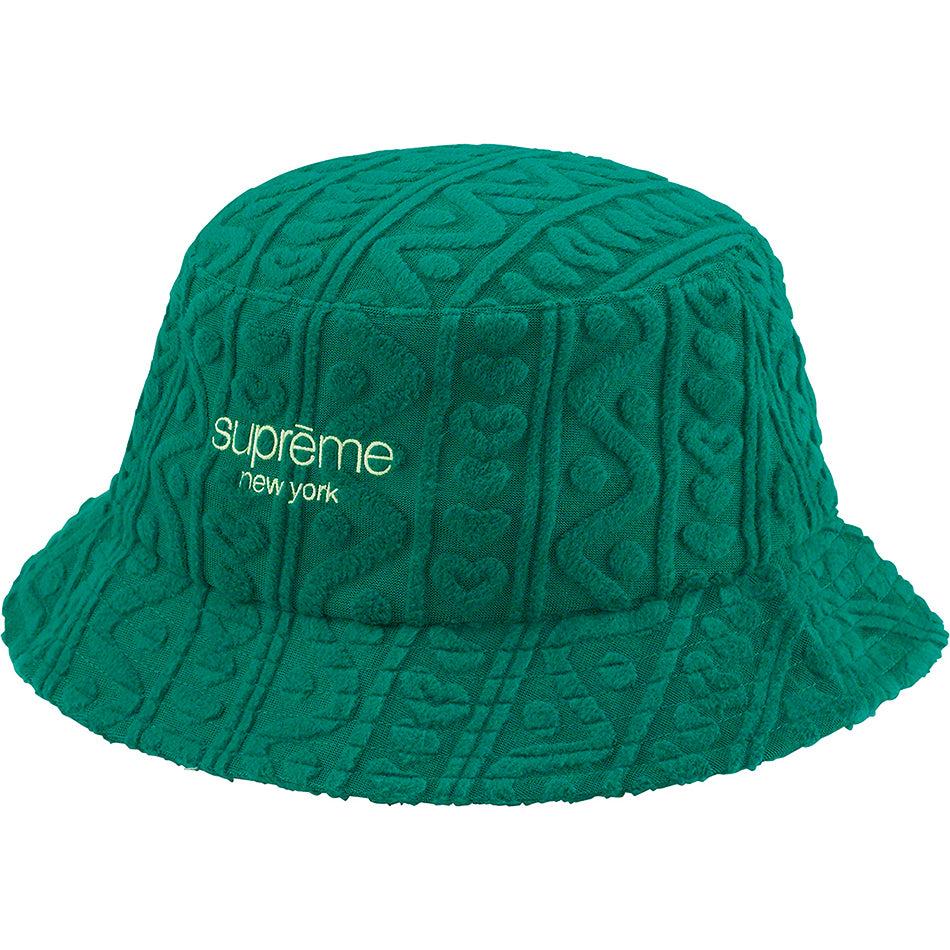 Sombreros Supreme Terry Pattern Crusher Verde | CL142MA