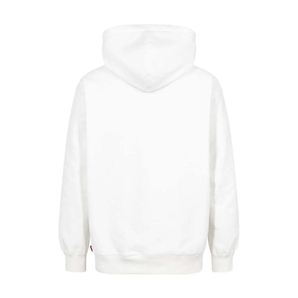 Sudadera Con Capucha Supreme Encaje Detail Logo Blancas | CL475XF