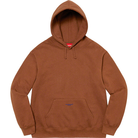 Sudadera Con Capucha Supreme Micro Logo Marrones | CL471JJ