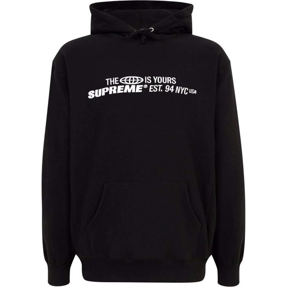 Sudadera Con Capucha Supreme The World Is Yours Printed Negras | CL463OR