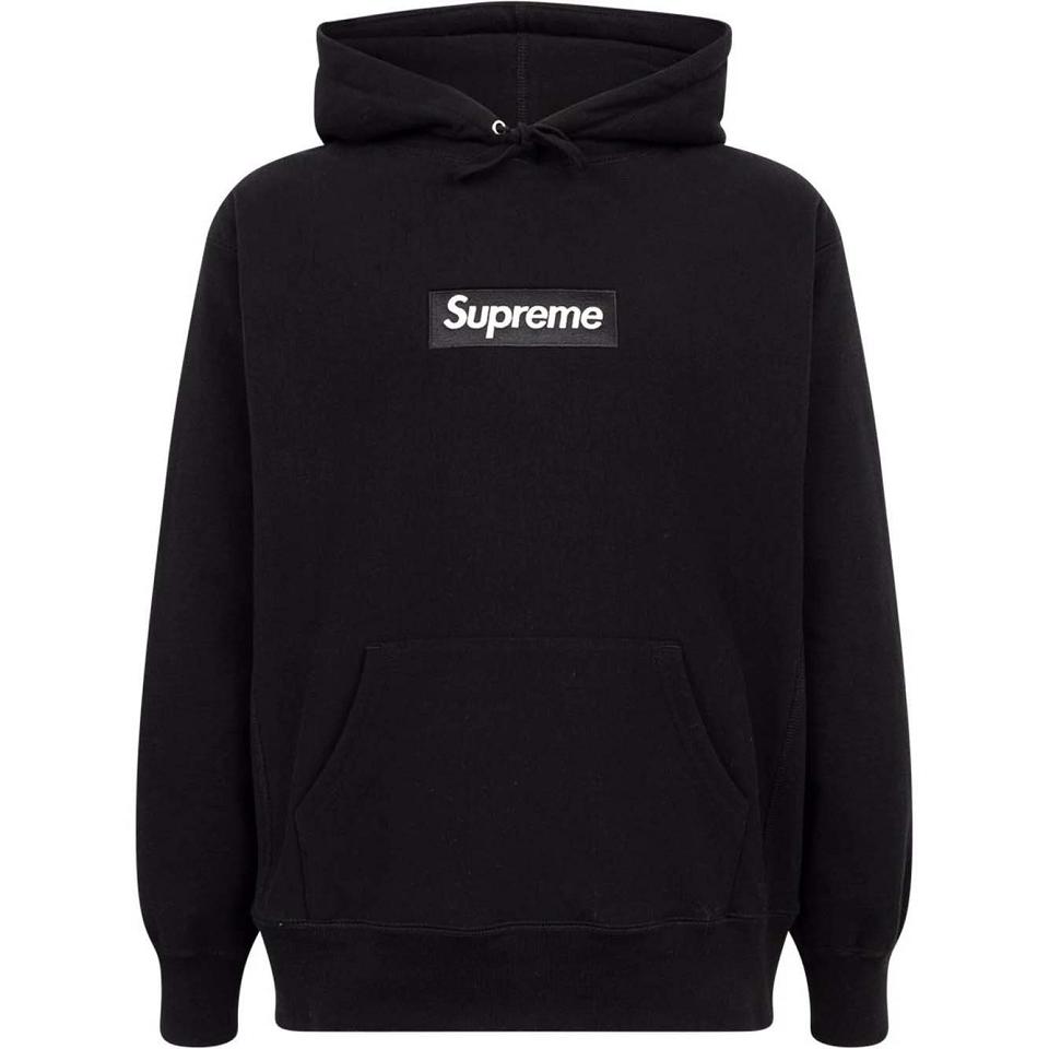 Sudadera Con Capucha Supreme White Logo Negras | CL461UT