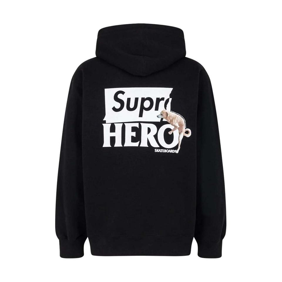 Sudadera Con Capucha Supreme X Antihero Negras | CL459TV