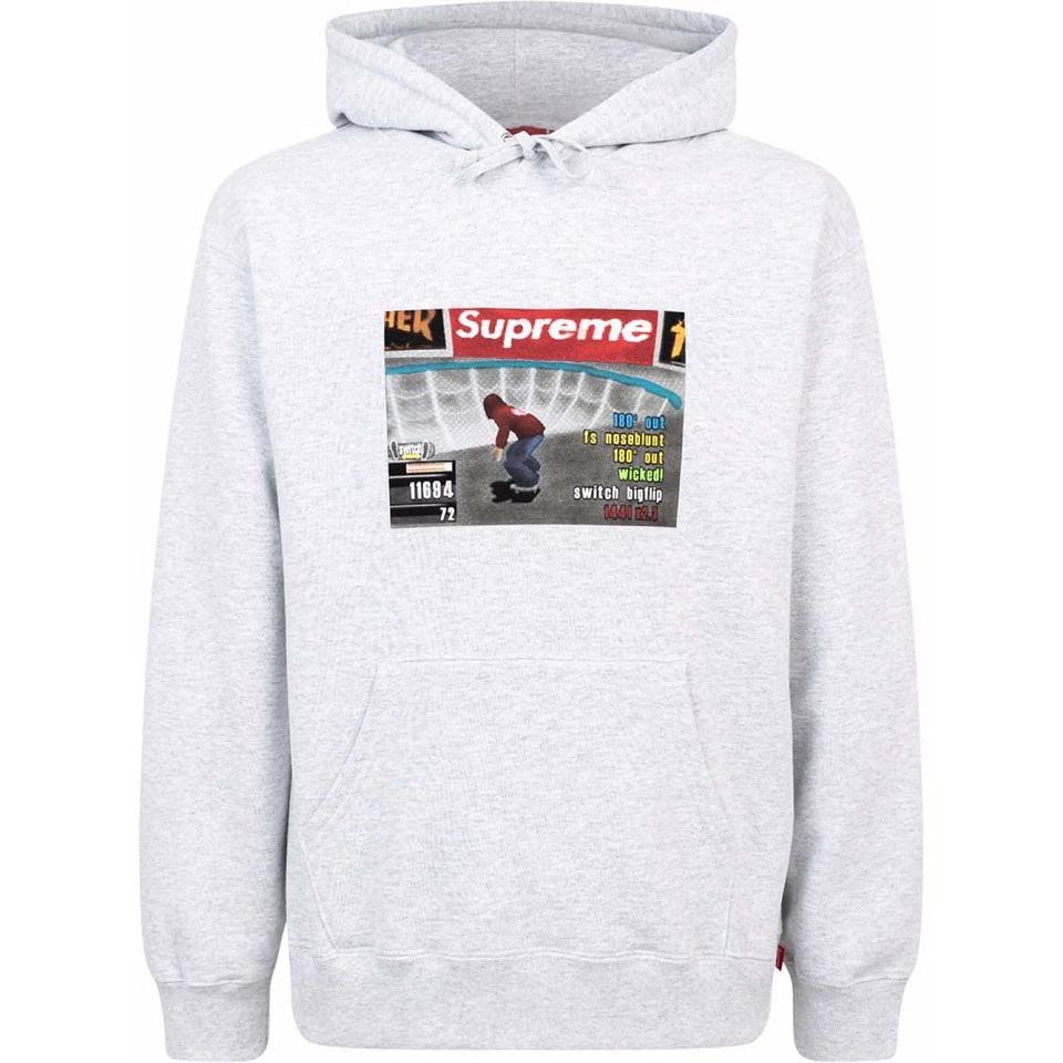 Sudadera Con Capucha Supreme X Thrasher Logo Print “FW21” Gris | CL455QZ