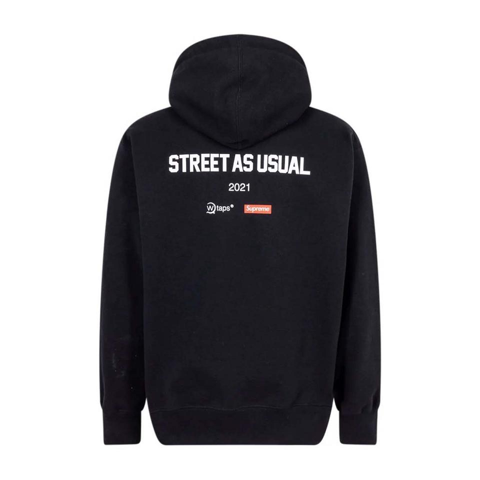 Sudadera Con Capucha Supreme X WTAPS Sic’em! Negras | CL454MA