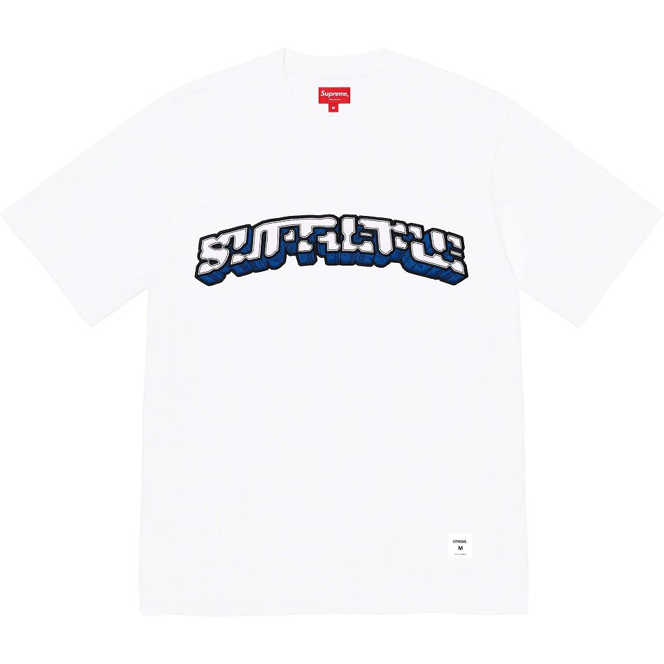 Truien Supreme Block Arc S/S Top Blancas | CL329TV