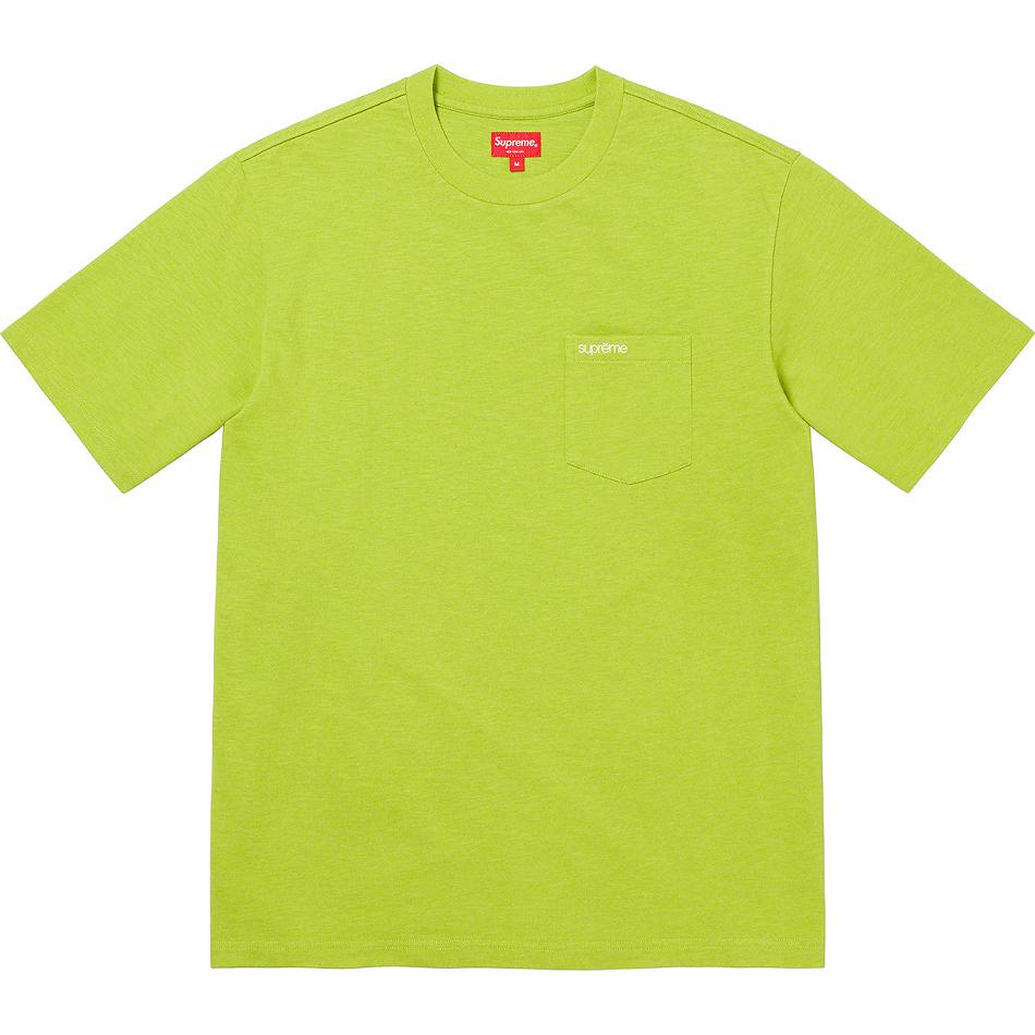 Truien Supreme S/S Pocket Tee Verde | CL321VD