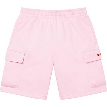 Pantalones Cortos Supreme Small Box Baggy Cargo Sweat Rosas | CL367JJ