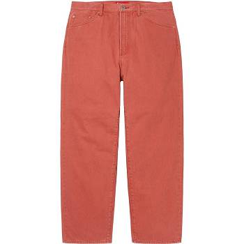 Pantalones Supreme Baggy Jean Naranjas | CL426BC