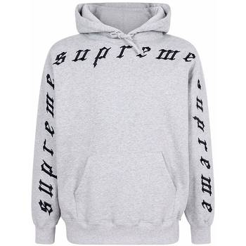 Sudadera Con Capucha Supreme Logo Gris | CL474ZG