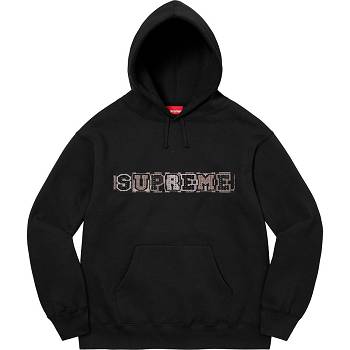 Sudaderas Supreme Beaded Encapuchado Negras | CL275EX