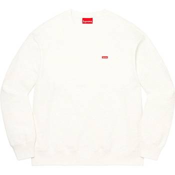 Sudaderas Supreme Small Box Crewneck Blancas | CL283AP