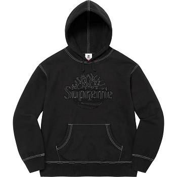 Sudaderas Supreme Timberland® Encapuchado Negras | CL301EX