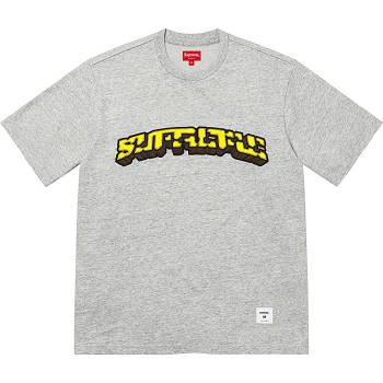 Truien Supreme Block Arc S/S Top Gris | CL326WY