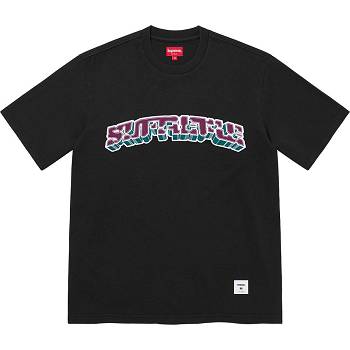 Truien Supreme Block Arc S/S Top Negras | CL330YU