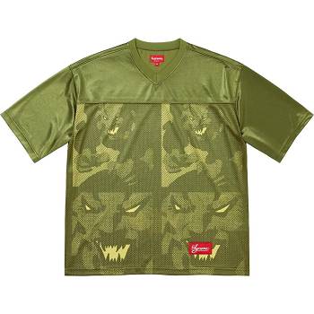 Truien Supreme Ronin Football Jersey Verde Oliva | CL306IS