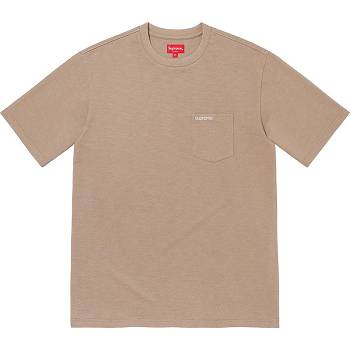 Truien Supreme S/S Pocket Tee Kaki | CL317LH