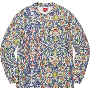 Truien Supreme Small Box L/S Tee Multicolor | CL340HK